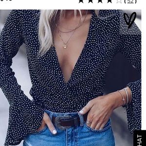 Polka dot shirt